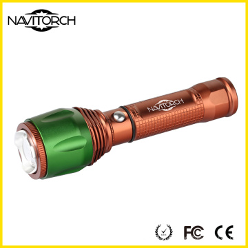 Botão de controle de alumínio Switchable Lanterna Zoomable (NK-06)